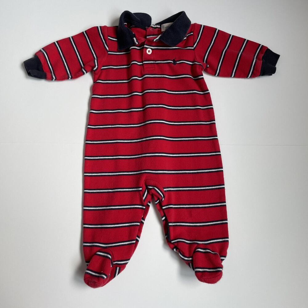 Ralph Lauren Striped Sleeper